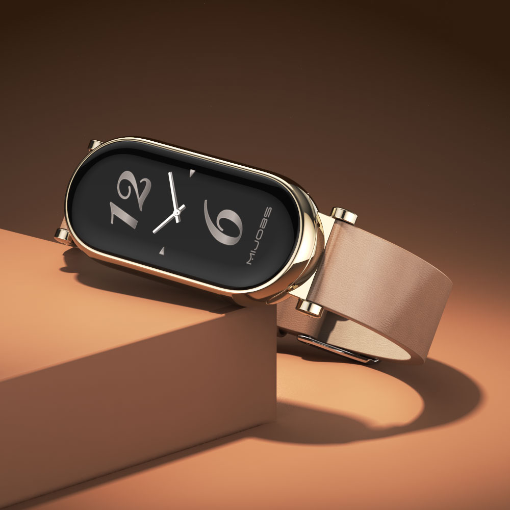 Leather Strap For MI Band 10 1 - Health Wellness Bracelet recension och pris
