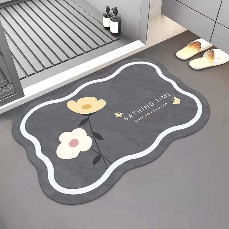 Nordic Bathroom Absorbent Pad  - Bamboo Bath Mat recension och pris