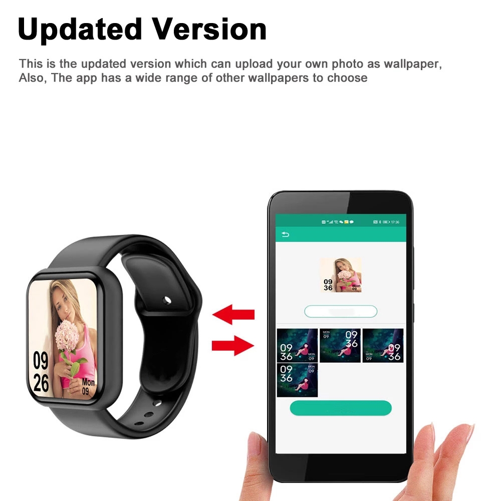 Smart Watch For Men Women Spor - Health Wellness Bracelet recension och pris