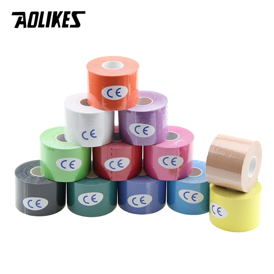AOLIKES 2 Size Kinesiology Tap - Sports Taping Precut recension och pris