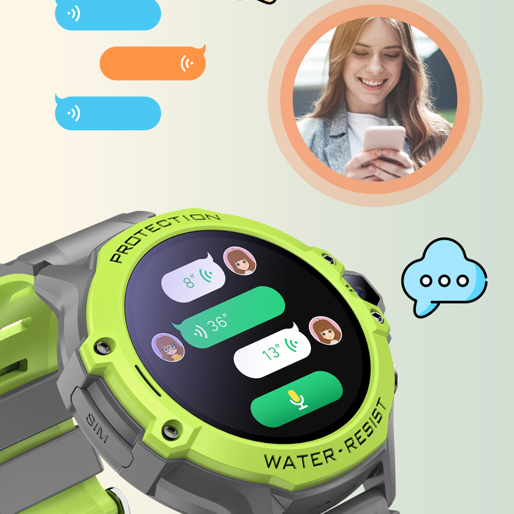 VALDUS VK55 Kids Watch SOS Cal - Health Wellness Bracelet recension och pris