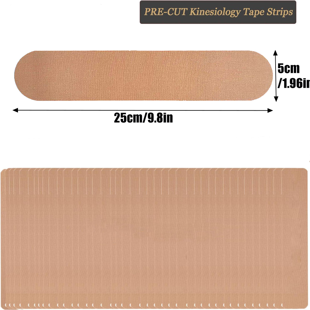 10 PCS Precut Kinesiology Tape - Sports Taping Precut recension och pris