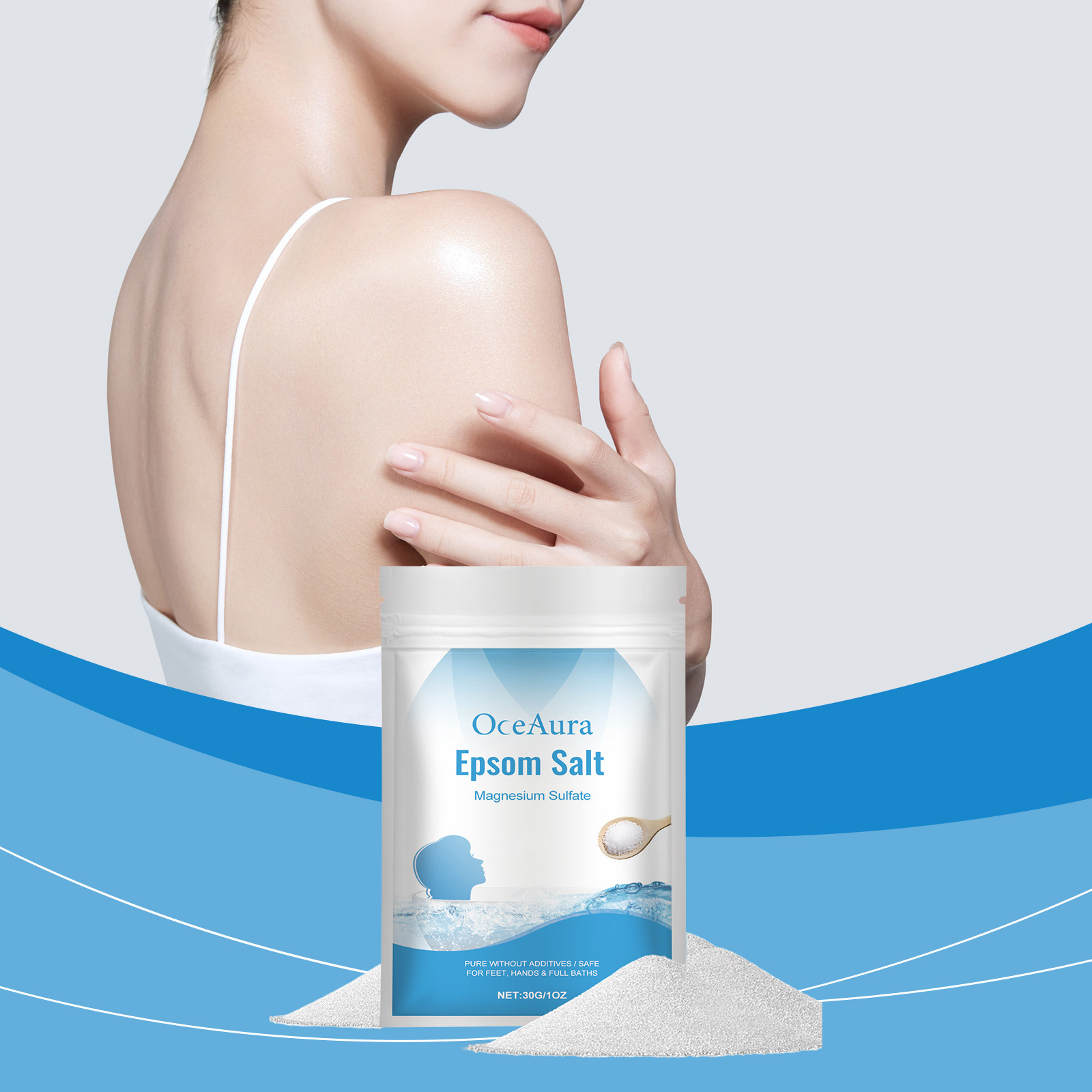 Epsom Salt Magnesium Sulfate M - Bath Salts Magnesium recension och pris