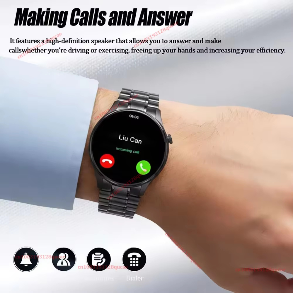 Smartwatch Men Bluetooth Call  - Health Wellness Bracelet recension och pris