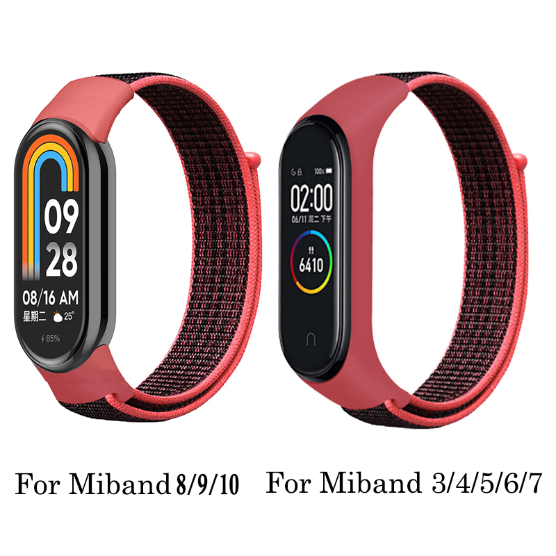 Nylon Bracelet for Mi Band 8 9 - Health Wellness Bracelet recension och pris