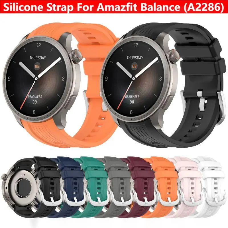 Silicone Strap for Amazfit Bal - Health Wellness Bracelet recension och pris