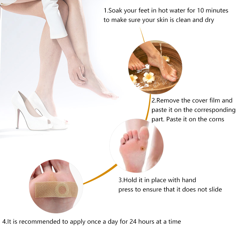 (.) 6PCS Foot Care Sticker  Pa - Detox Foot Patch recension och pris