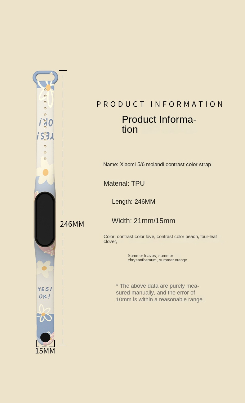 HeroIand Morandi Printing Patt - Health Wellness Bracelet recension och pris