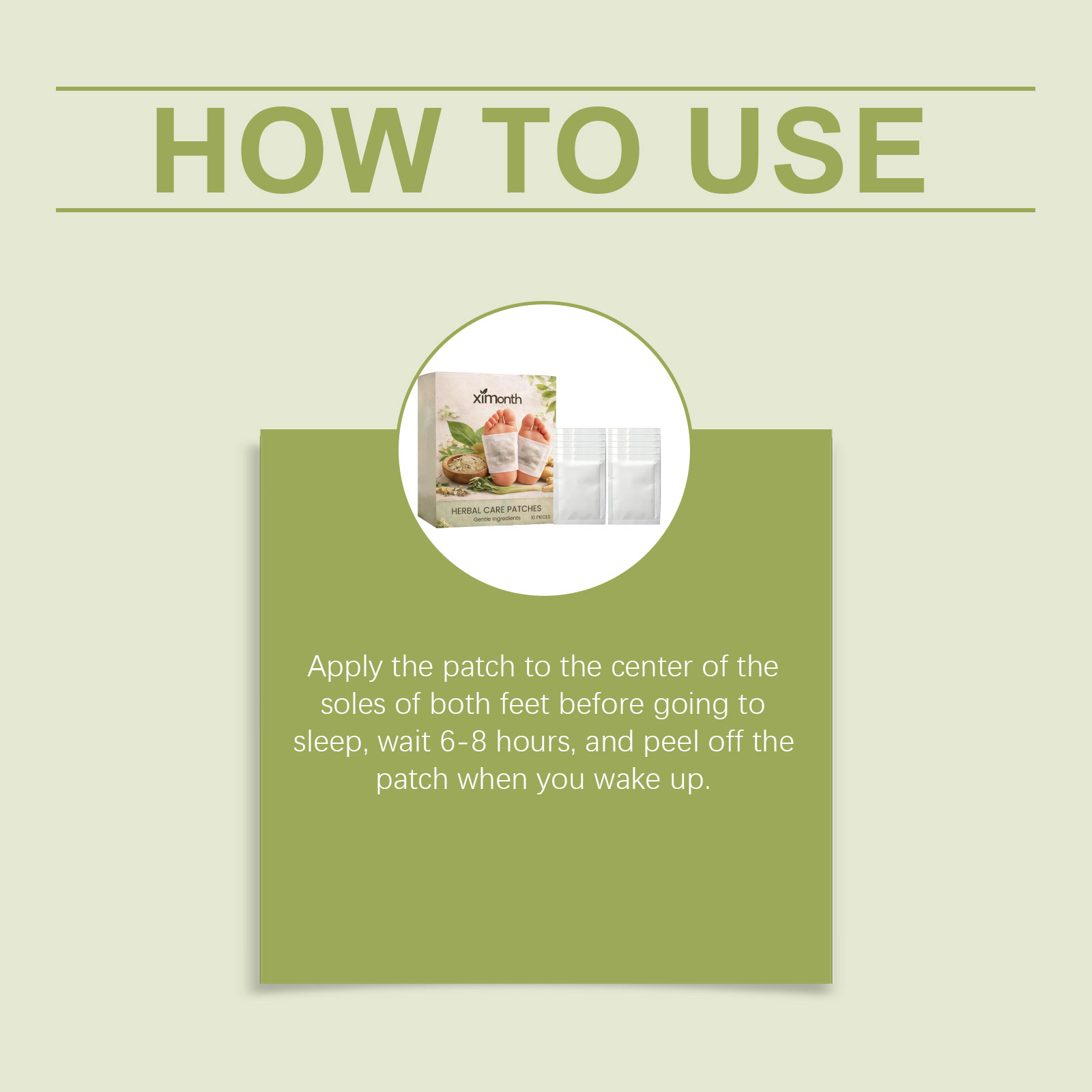 Natural Herbal Detox Foot Patc - Detox Foot Patch recension och pris