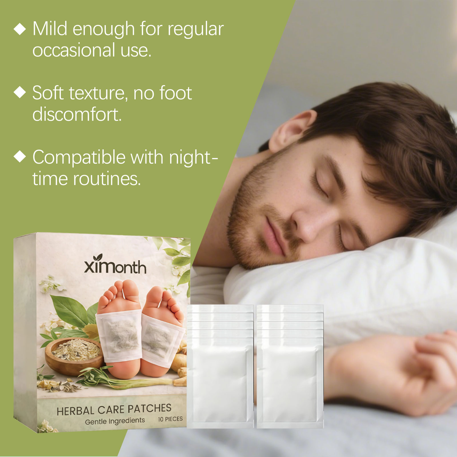 Natural Herbal Detox Foot Patc - Detox Foot Patch recension och pris